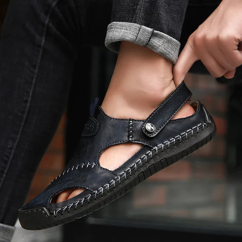 Sandales Orthopédiques en Cuir | OrthoFlex